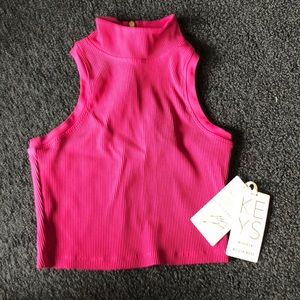 NWT Keys Rib Crop Tank co created with Alicia Keys